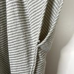 Aerie Loose Knit Gray & White Striped Oversized Soft Comfy Poncho Photo 5