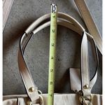 Coach Purse Ivory Soft Leather Ashley Carryall Gold Hardware F19243 Shoulder Bag Photo 8