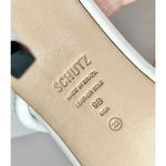 Schutz  Dress Sandals Ladies Size 9B White Leather Open Toe High Heel Photo 6