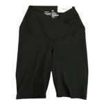 Soma NWT  WKND 24/7 Crossover Waist Bike Shorts | Black | XS Photo 3