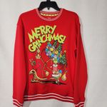 The Grinch Merry Christmas women small sweatshirt Red Photo 3
