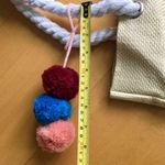 Cruise Club “Hello Sunshine” Straw Tote Bag, Rope Handles, Tan, Black, Yellow Photo 13