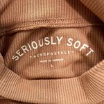 Aeropostale Seriously Soft Ribbed Mock Neck Long Sleeve Crop Top Large Lot of(2) Photo 5