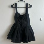 Black corset style Dress with Straps Size L Photo 2