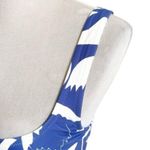 Madewell Second Wave Bikini Top Blue White NWT Padded Size XL Summer Beach Photo 7