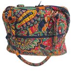 Vera Bradley Venetian Tote Double Handle Purse And Wallet ID/Money Holder Photo 6