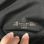 Aerie OFFLINE BY GOALS 7/8 HI-RISE SHORT INSEAM BLACK LEGGINGS SIZE LARGE Photo 2