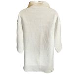 ZARA  White Ribbed Polo Neck Dress Size M Photo 2