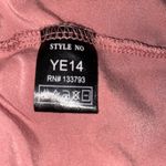 POL Dusty Rose Crochet Trim Hi-lo Babydoll Tank Small Photo 4