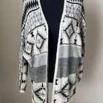 Aeropostale Black/Whtie Oversized Cardigan Size Extra Small Photo 0