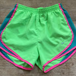 Nike  Tempo Women’s Sz‎ XS Bright Green/Hot Pink Athletic Shorts Photo 0