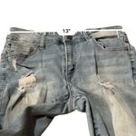 Refuge  Mid Rise Light Wash Distressed‎ Skinny Jeans Sz 6 Photo 6
