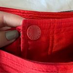 Armani Exchange Sz 4 Red Silk Blend Wide Leg Pants Photo 8