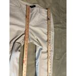 White House | Black Market  Women’s Tailored Pants Beige Size 14 Slim Ankle Pockets Photo 11