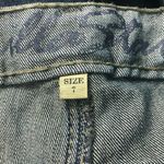 Vanilla Star Jeans Vanilla Star Womens Denim Short Size 7 Cuffed Hem Embroidered Western Rodeo Photo 3