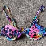 Zaful  Tie Dye Animal Print Bikini Set SIZE 4 Photo 2