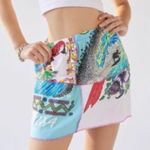 Urban Outfitters  Renewal Remade Outseam Destination Mini Skirt NWT Photo 0
