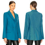 Essentiel Antwerp Cidade Single Breasted Blazer in Palace Blue size 36/4 Photo 14