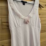 H&M Y2K Size Small Baby Petal Pink Coquette Babydoll Frilly Girly Tank Top Photo 3