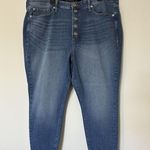 Torrid Sky High Skinny Button Fly Jeans Size 24R EUC Photo 0