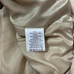 Cambridge Dry Goods Quilted Vest Beige Stand Collar Zipper Pockets Women Preppy Brown Size M Photo 4