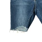 Boom Boom Jeans Shorts Stretch Cut Off Frayed Hem Blue Denim Low-Rise Women 5 Photo 2