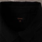 Quince Muslin Button Up Shirt Women's XS Black Long Sleeved Cotton Soft Photo 1