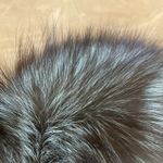 SAGA FOX Silver Fox Fur Trim Besatz Garniture Shawl Stole Scurf Gray Photo 11