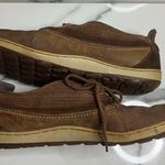 Merrell | Women's Brown Leather Comfort Outdoor Ashland Oxfords Sz 9.5 FLAW Photo 5