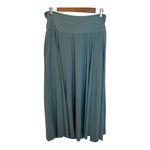 Halara Breezeful High Waisted Tie Pocket 2 In 1 Flowy XL Stine Blue MIDI Skirt Photo 4