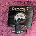 BEARPAW Fleece Jacket Women's Size XS Burgundy Outwear Photo 5
