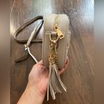 Cream Quilted Crossbody Bag Photo 5