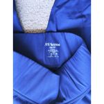 Bandier All Access Full Length Leggings XS Curved Hem Navy Blue White Stripe Gym Photo 3