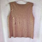 Charter Club  Sleeveless Top Beige 55% Silk Women's Size L Photo 1