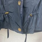 Adrienne Vittadini Dark Blue Zip Up Cropped Jacket M Photo 5