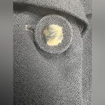 John Roberts Vintage Animal/Leopard Print Collar Black Blazer Dress, USA|Size:12 Photo 13