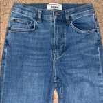 Reformation  Jeans May High‎ & Skinny Darwin Wash Blue 25 Photo 3