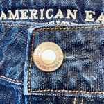 American Eagle AEO Hi-Rise Festival Denim Blue‎ Jean Shorts Size 0 Photo 4