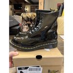 Dr. Martens Women's 1460 W Patent Leather Combat Boots in Black, Size 41 US 9 Photo 2