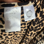 Ganni  Printed Georgette Wrap Dress Photo 9