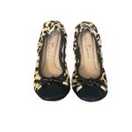 Me Too  Women's Size 6 Cheetah Leather‎ Upper Ballerina Flats Photo 1