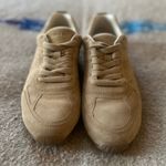 Vince  NWOB Mojave Suede Trainer Sneaker in Sand Trail Size 6 Photo 3