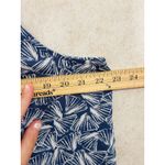 Joules Linen Button Down Thin Strap Tank Top Shells Print Blue White Size 14 NWT Photo 6