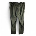 Lululemon On The Fly Crop Pants Size 6 23" Dark Olive W6AV6S EUC Travel Hiking Photo 2