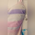 WET Swimwear Watercolor One Piece Swimsuit Pink Striped Swimsuit Size Medium Purple Photo 6