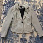 Forever 21 Black and White Striped Blazer Photo 0