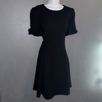 DKNY  Littpe Black A-Line Short Sleeve Dress Womens Medium 8 Photo 5