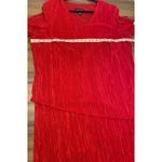 Mother of Bride Drop Waist Short Sleeve Layered V Photo 6