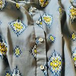 B Jewel SHEER GREY TIE KNOT SLEEVELESS BLOUSE Photo 6