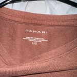 Tahari  Brown Long Sleeve Top Photo 2